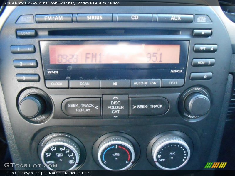 Controls of 2009 MX-5 Miata Sport Roadster