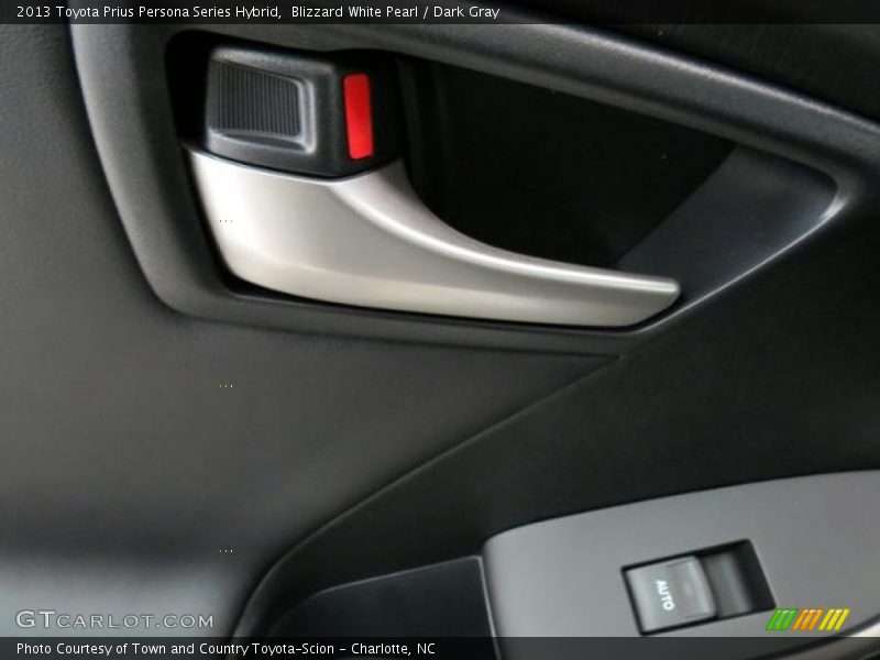 Blizzard White Pearl / Dark Gray 2013 Toyota Prius Persona Series Hybrid