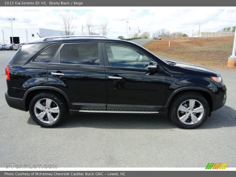 Ebony Black / Beige 2013 Kia Sorento EX V6