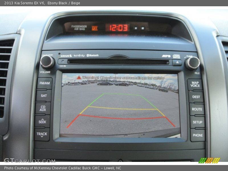 Ebony Black / Beige 2013 Kia Sorento EX V6