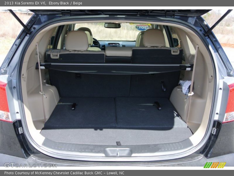  2013 Sorento EX V6 Trunk