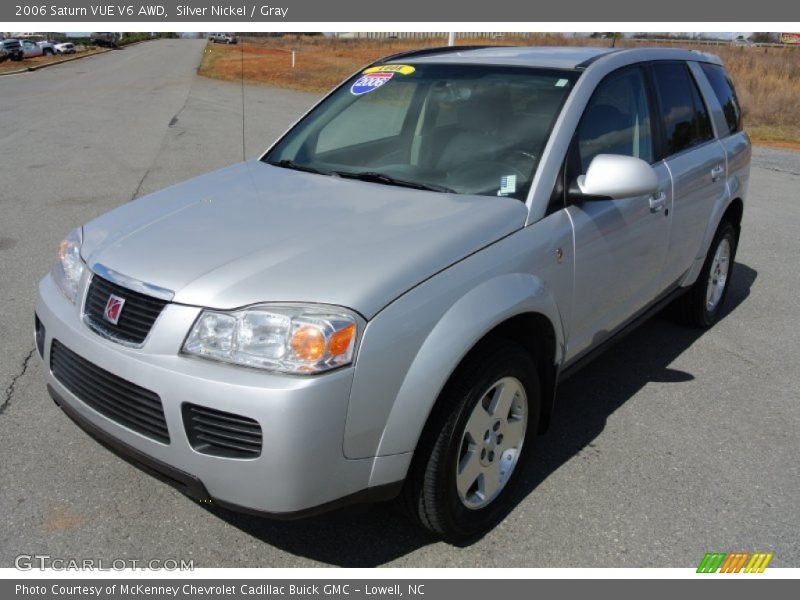 Silver Nickel / Gray 2006 Saturn VUE V6 AWD