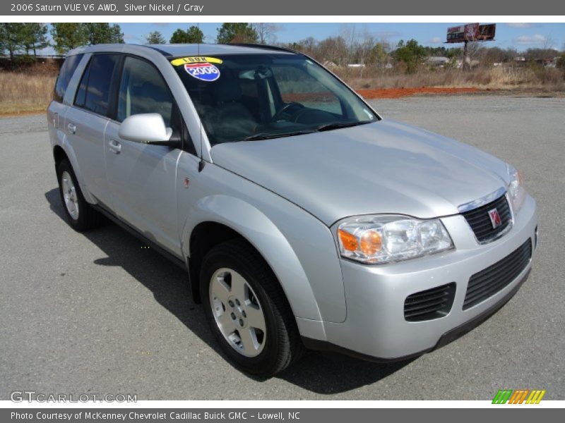 Silver Nickel / Gray 2006 Saturn VUE V6 AWD