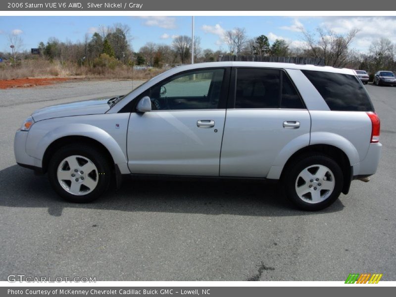 Silver Nickel / Gray 2006 Saturn VUE V6 AWD