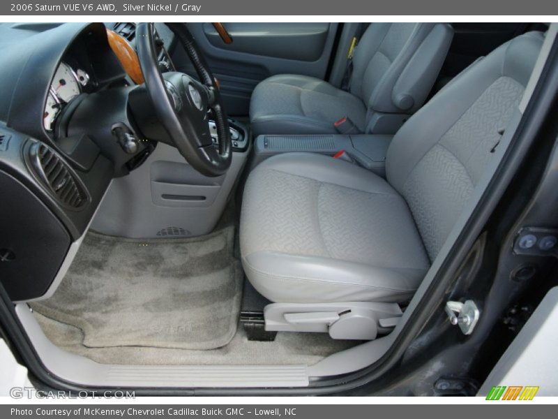 Silver Nickel / Gray 2006 Saturn VUE V6 AWD