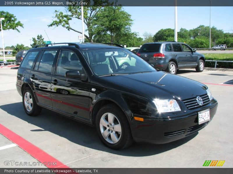 Black / Grey 2005 Volkswagen Jetta GLS Wagon
