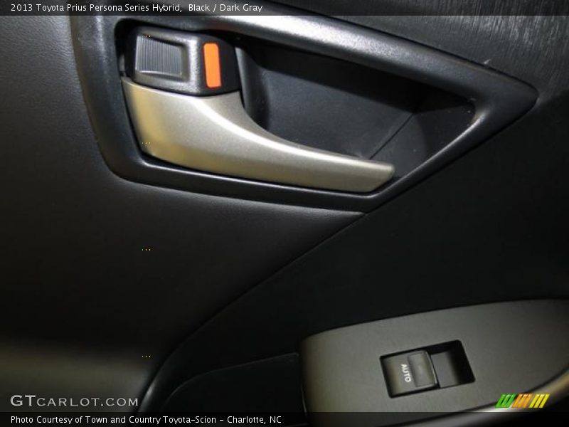 Black / Dark Gray 2013 Toyota Prius Persona Series Hybrid