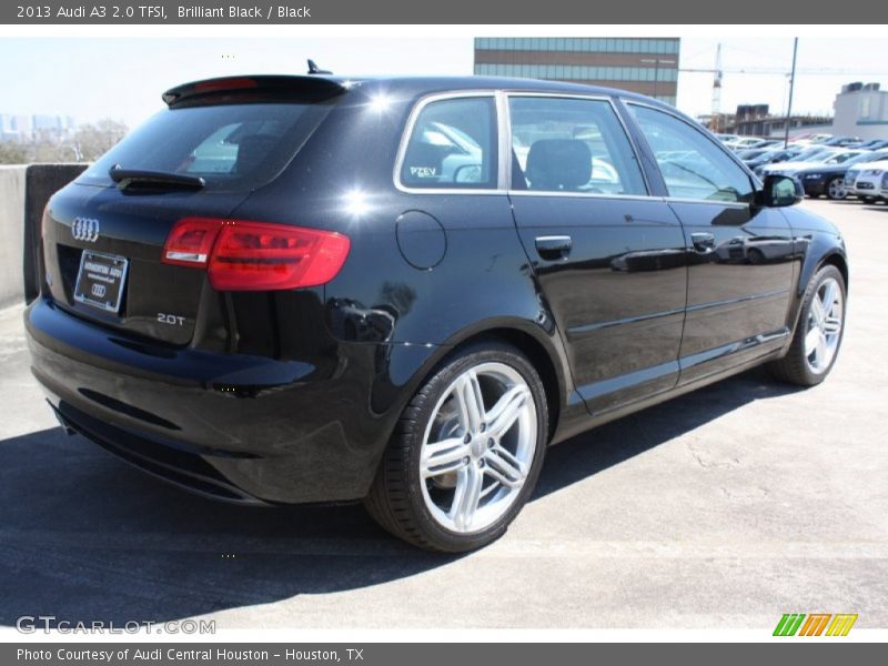 Brilliant Black / Black 2013 Audi A3 2.0 TFSI