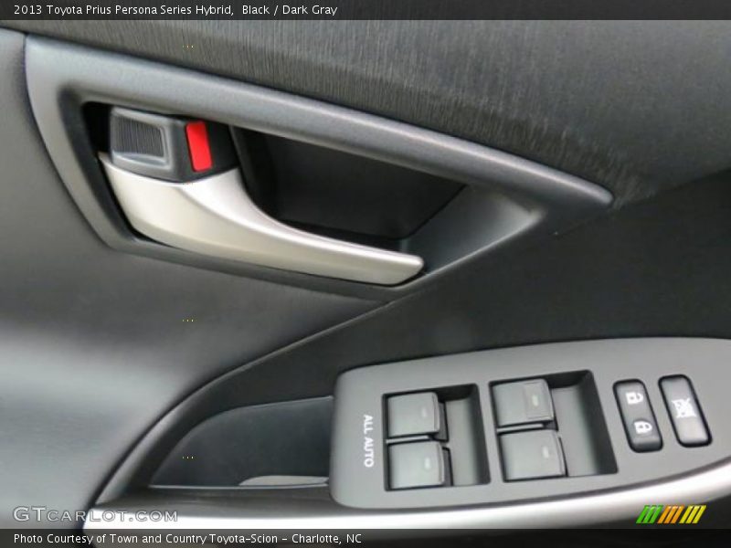 Black / Dark Gray 2013 Toyota Prius Persona Series Hybrid