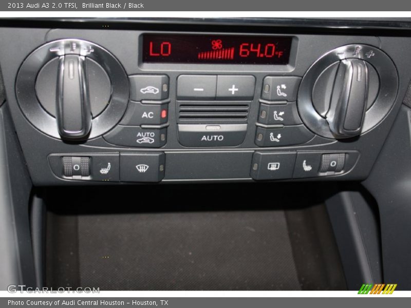 Controls of 2013 A3 2.0 TFSI