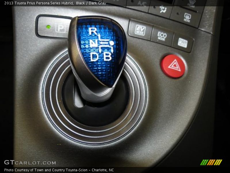  2013 Prius Persona Series Hybrid ECVT Automatic Shifter