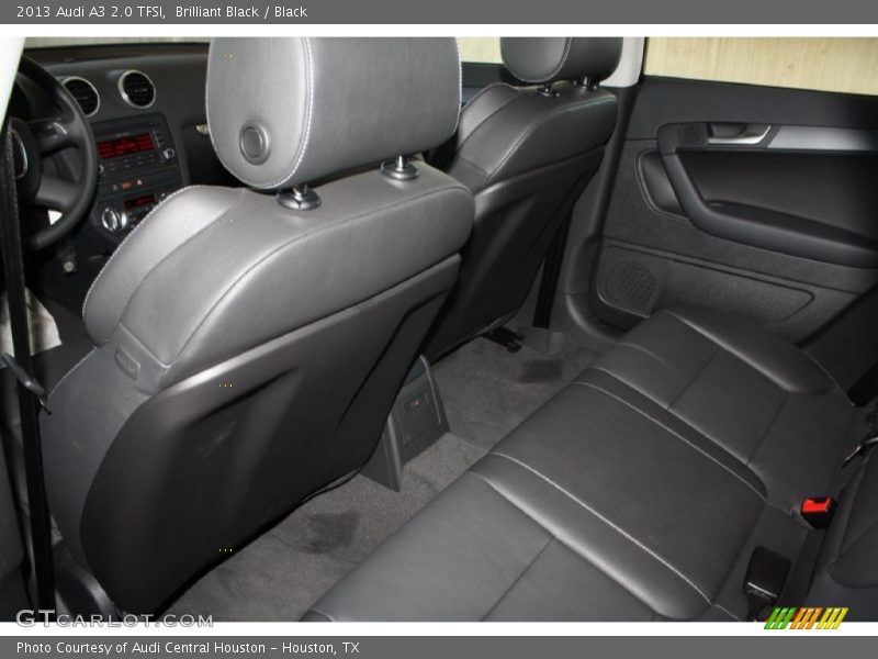 Rear Seat of 2013 A3 2.0 TFSI