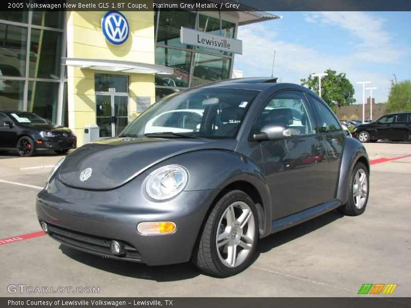 Platinum Grey Metallic / Grey 2005 Volkswagen New Beetle GLS 1.8T Coupe
