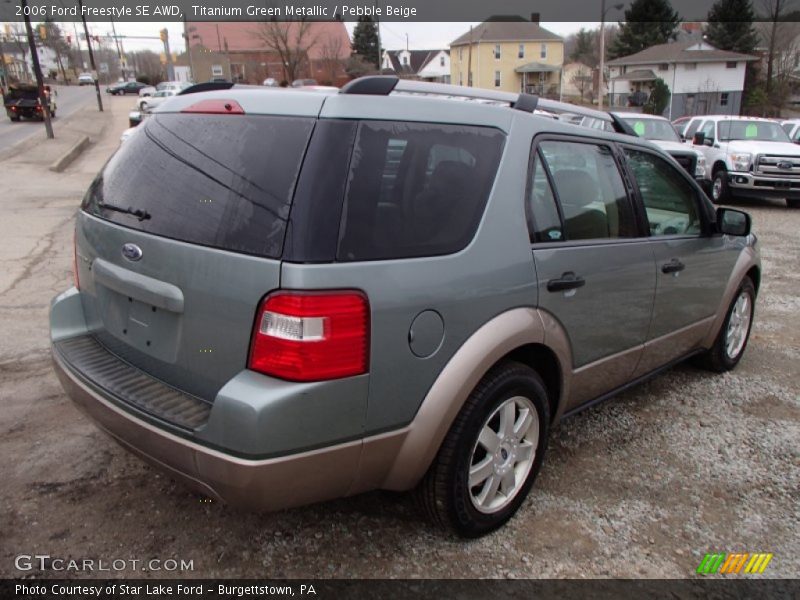 Titanium Green Metallic / Pebble Beige 2006 Ford Freestyle SE AWD