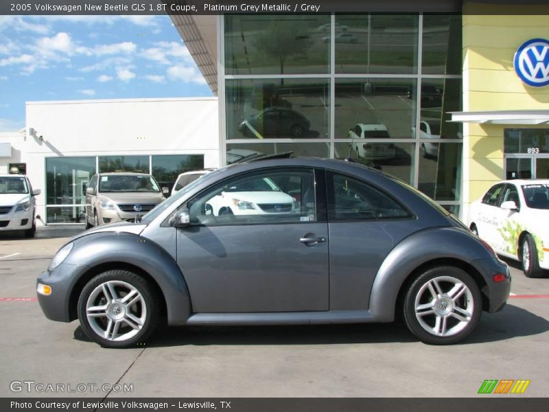 Platinum Grey Metallic / Grey 2005 Volkswagen New Beetle GLS 1.8T Coupe