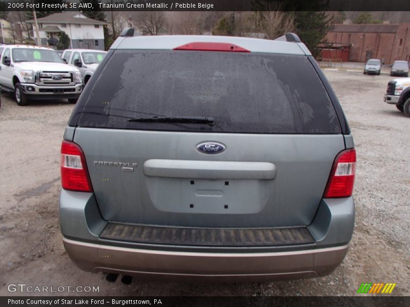 Titanium Green Metallic / Pebble Beige 2006 Ford Freestyle SE AWD
