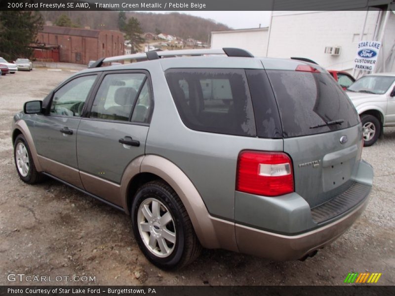 Titanium Green Metallic / Pebble Beige 2006 Ford Freestyle SE AWD