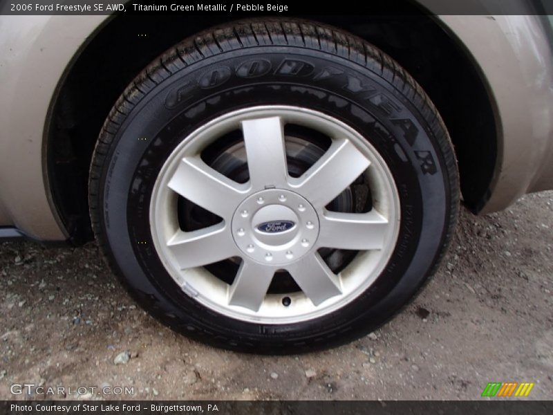 Titanium Green Metallic / Pebble Beige 2006 Ford Freestyle SE AWD