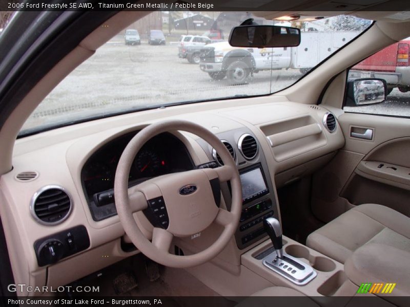 Titanium Green Metallic / Pebble Beige 2006 Ford Freestyle SE AWD