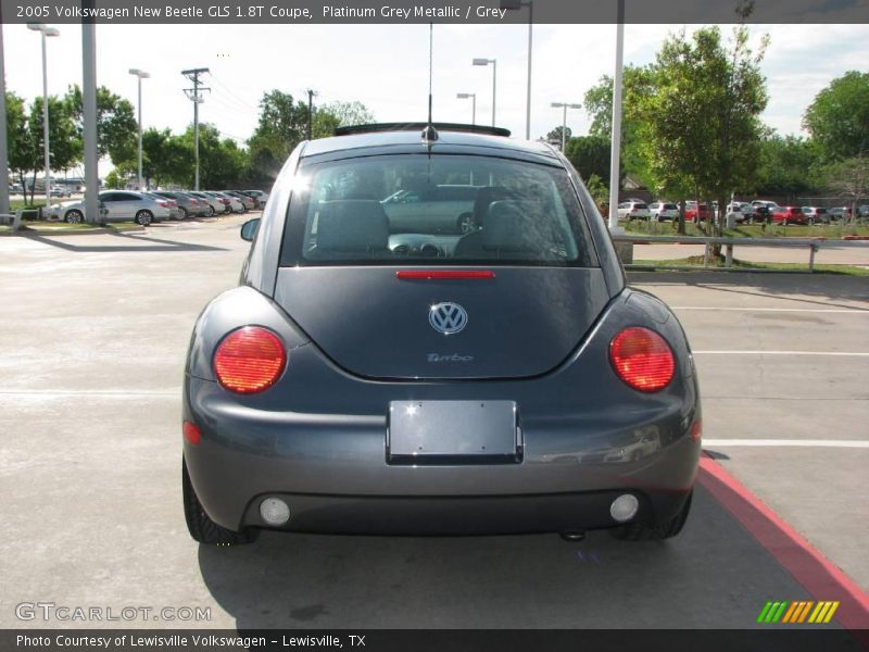 Platinum Grey Metallic / Grey 2005 Volkswagen New Beetle GLS 1.8T Coupe
