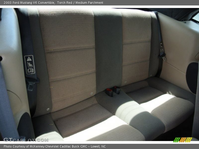 Torch Red / Medium Parchment 2003 Ford Mustang V6 Convertible