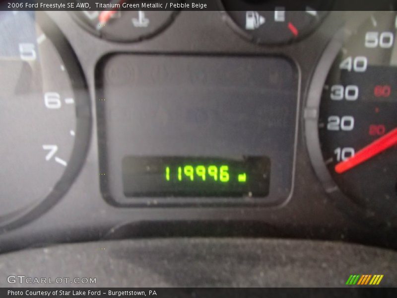 Titanium Green Metallic / Pebble Beige 2006 Ford Freestyle SE AWD