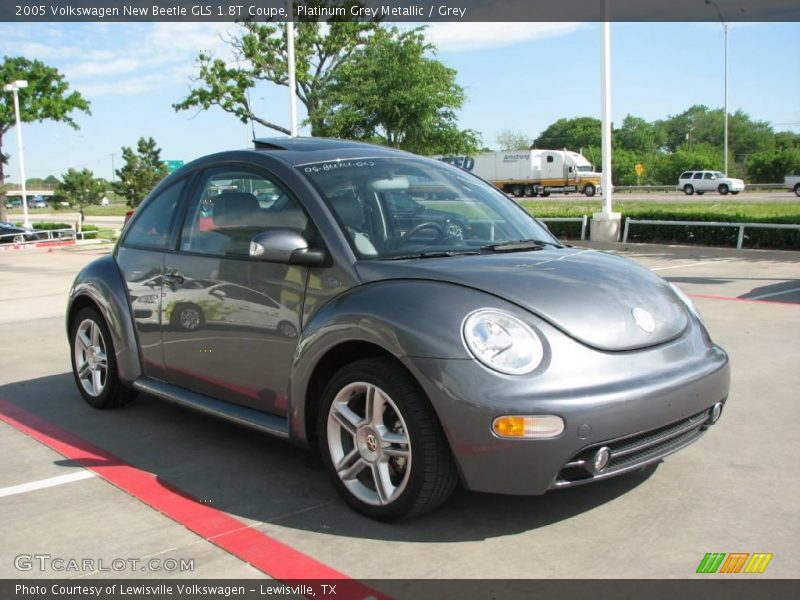 Platinum Grey Metallic / Grey 2005 Volkswagen New Beetle GLS 1.8T Coupe