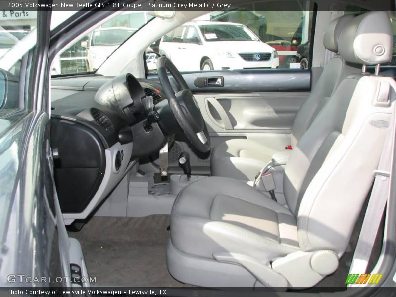 Platinum Grey Metallic / Grey 2005 Volkswagen New Beetle GLS 1.8T Coupe