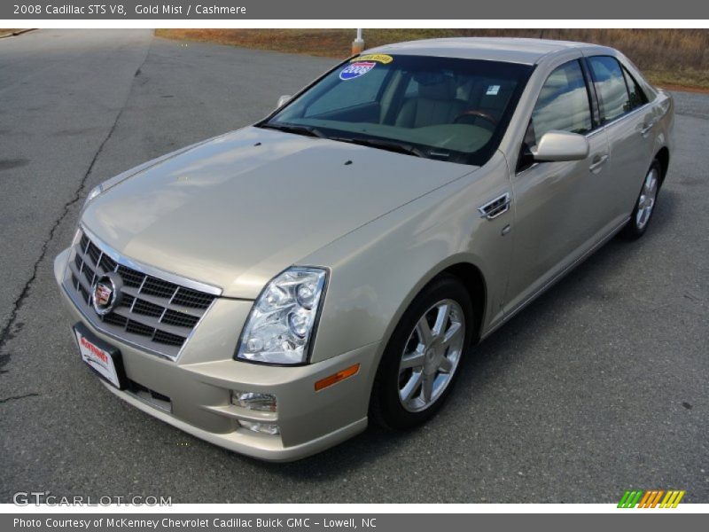 Gold Mist / Cashmere 2008 Cadillac STS V8