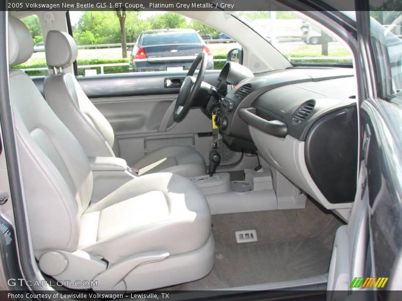 Platinum Grey Metallic / Grey 2005 Volkswagen New Beetle GLS 1.8T Coupe