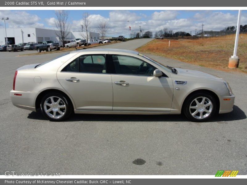 Gold Mist / Cashmere 2008 Cadillac STS V8