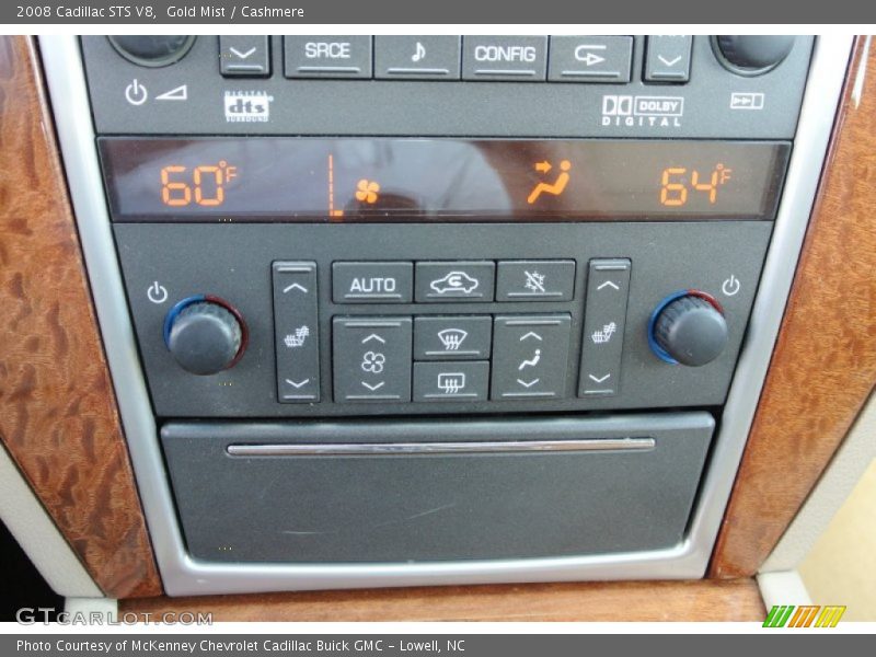 Gold Mist / Cashmere 2008 Cadillac STS V8