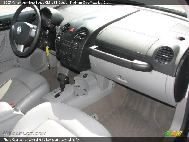 Platinum Grey Metallic / Grey 2005 Volkswagen New Beetle GLS 1.8T Coupe