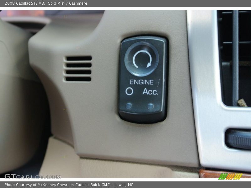 Gold Mist / Cashmere 2008 Cadillac STS V8
