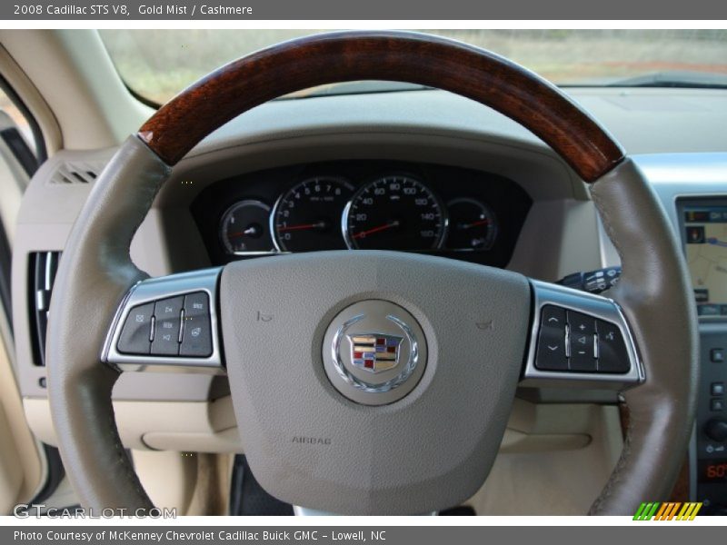 Gold Mist / Cashmere 2008 Cadillac STS V8