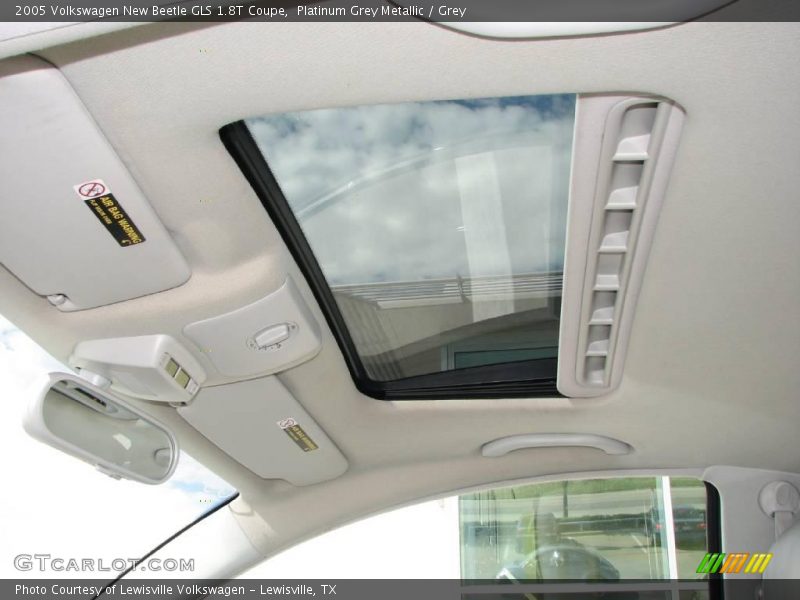 Platinum Grey Metallic / Grey 2005 Volkswagen New Beetle GLS 1.8T Coupe