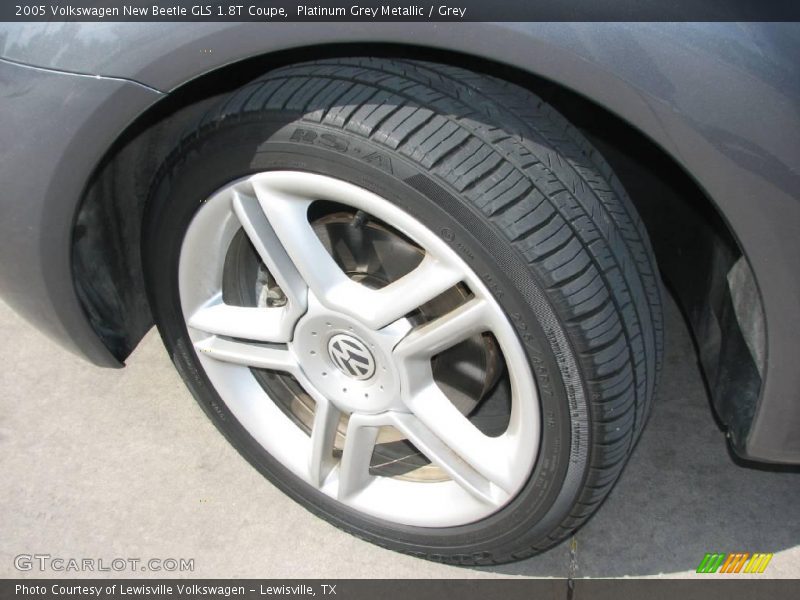 Platinum Grey Metallic / Grey 2005 Volkswagen New Beetle GLS 1.8T Coupe