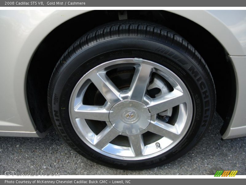Gold Mist / Cashmere 2008 Cadillac STS V8
