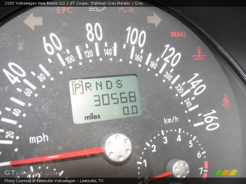 Platinum Grey Metallic / Grey 2005 Volkswagen New Beetle GLS 1.8T Coupe