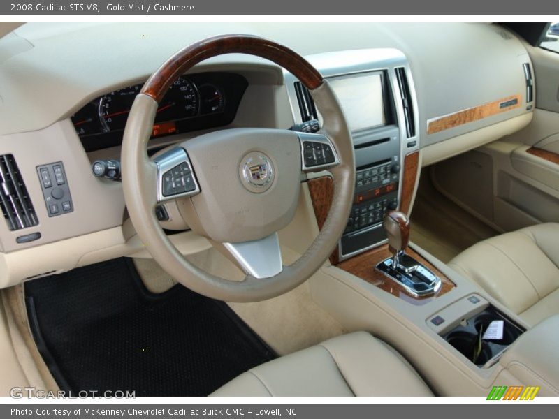 Gold Mist / Cashmere 2008 Cadillac STS V8