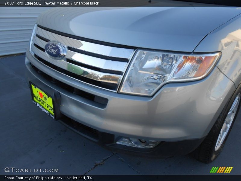 Pewter Metallic / Charcoal Black 2007 Ford Edge SEL