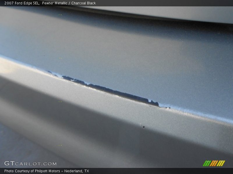 Pewter Metallic / Charcoal Black 2007 Ford Edge SEL