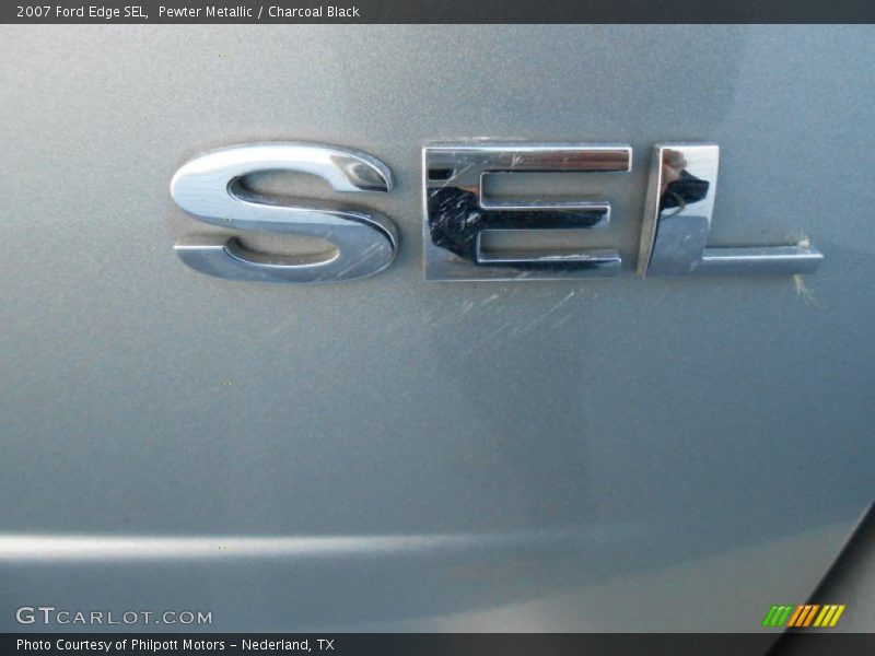 Pewter Metallic / Charcoal Black 2007 Ford Edge SEL