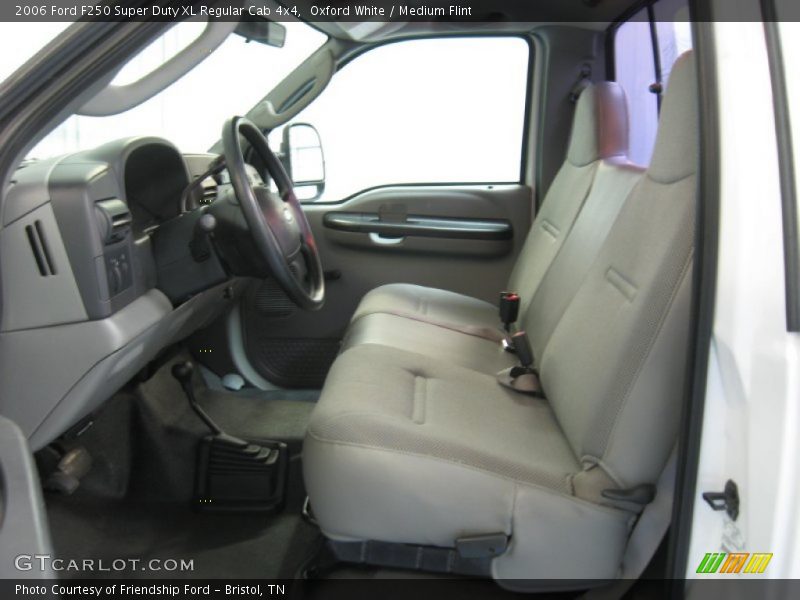 Front Seat of 2006 F250 Super Duty XL Regular Cab 4x4