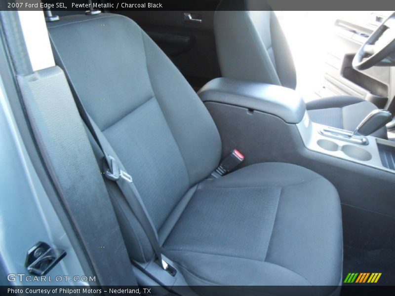 Pewter Metallic / Charcoal Black 2007 Ford Edge SEL
