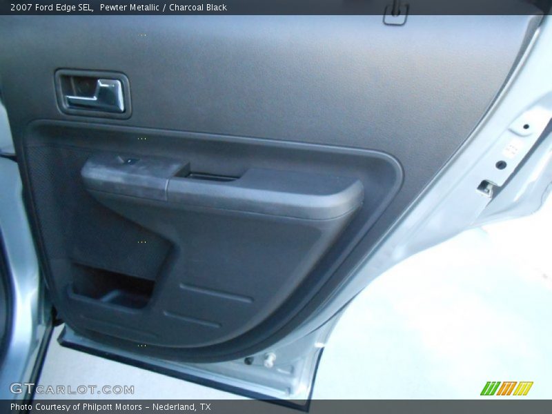 Pewter Metallic / Charcoal Black 2007 Ford Edge SEL