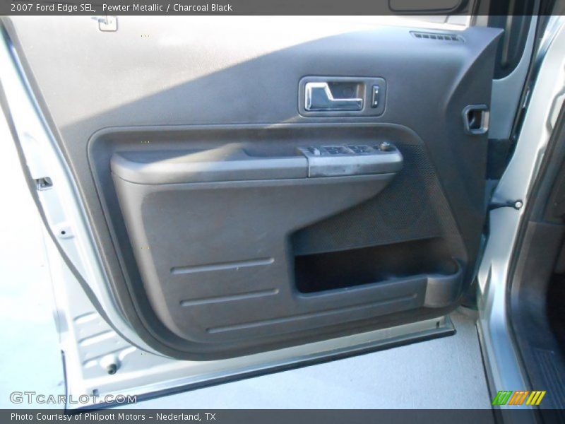 Pewter Metallic / Charcoal Black 2007 Ford Edge SEL