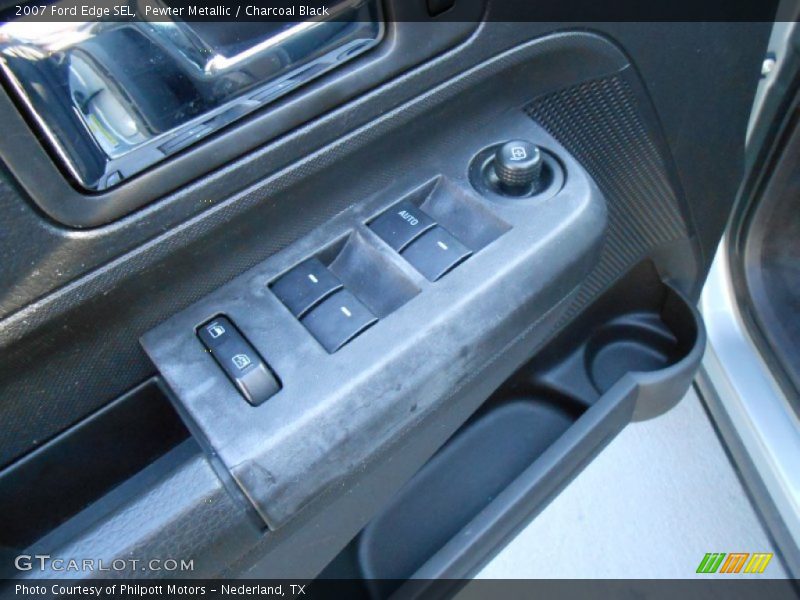 Pewter Metallic / Charcoal Black 2007 Ford Edge SEL