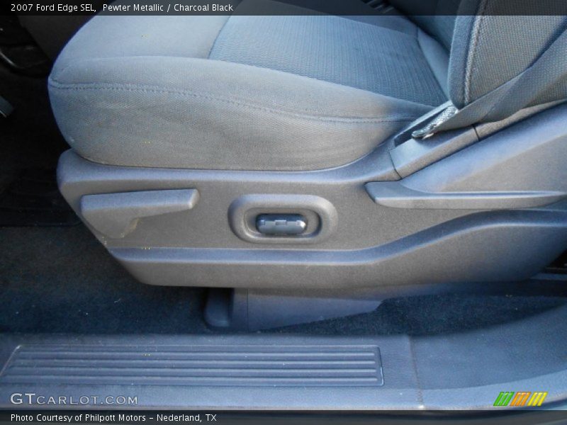 Pewter Metallic / Charcoal Black 2007 Ford Edge SEL