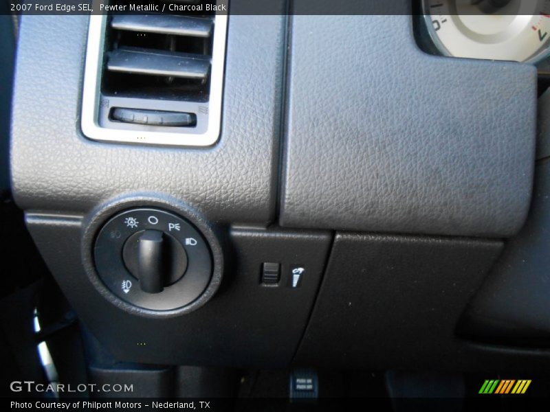 Pewter Metallic / Charcoal Black 2007 Ford Edge SEL